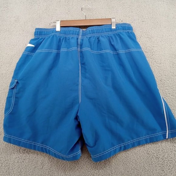 Speedo Swim Trunks Mens XXL Blue Swimwear‎ Shorts Beach Summer Pool - Picture 7 of 7